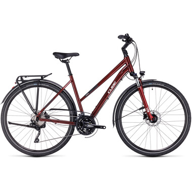 Bicicleta de senderismo CUBE TOURING EXC TRAPEZ Rojo 2023 0